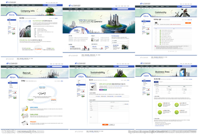 藍色房地產(chǎn)開發(fā)類網(wǎng)站模板的設(shè)計理念與開發(fā)要點